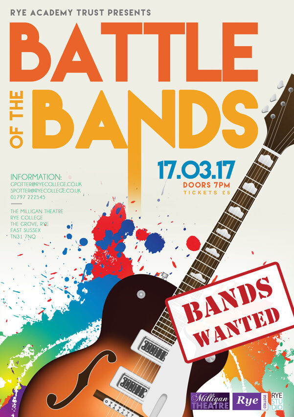 Image of BANDS WANTED! Battle of the Bands 2017